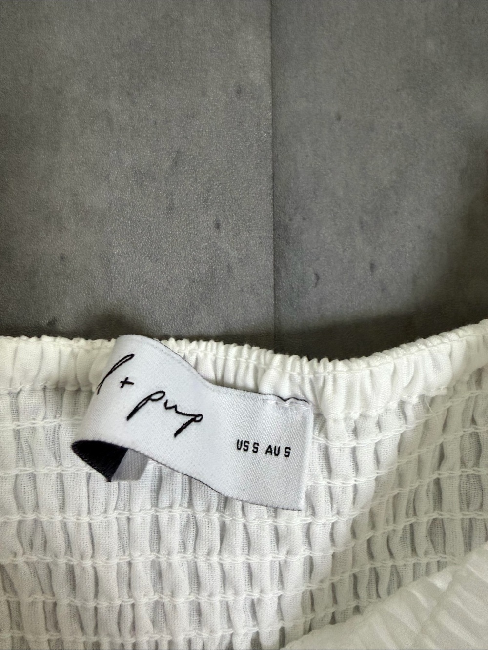 Petal & Pup Annette Puff Sleeve Shirred Midi Dress Small B409 - Picture 6 of 6